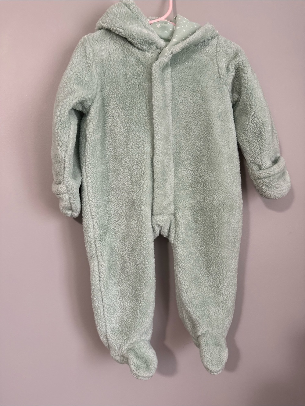Magnetic Me Hooded Baby Bunting Size 6-9 Months Perfect condition